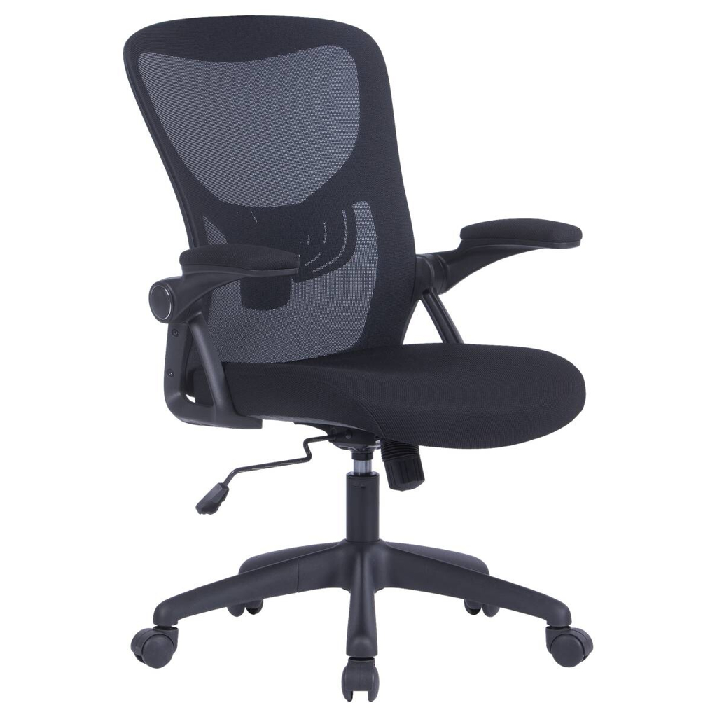 Chefsessel FLEX schwarz schwarz schwarz Webstoff Netzstoff Kunststoff