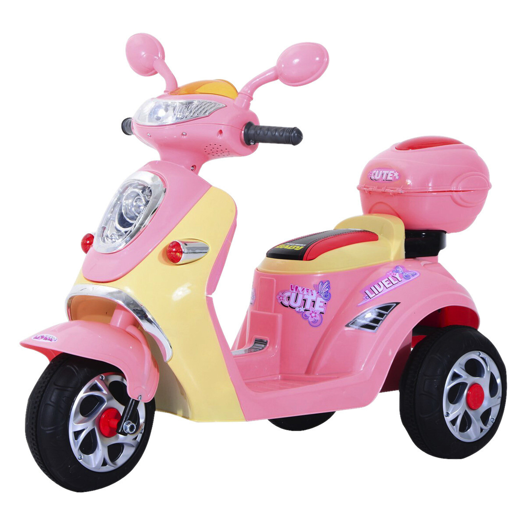 HOMCOM Kinderroller rosa B/H/L: ca. 51x75x108 cm