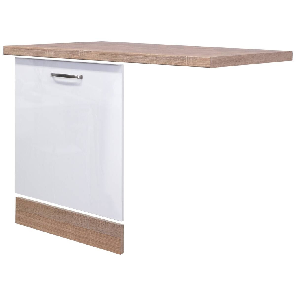 Geschirrspüler- Frontset Valero weiß Hochglanz B/H/T: ca. 110x86x60 cm