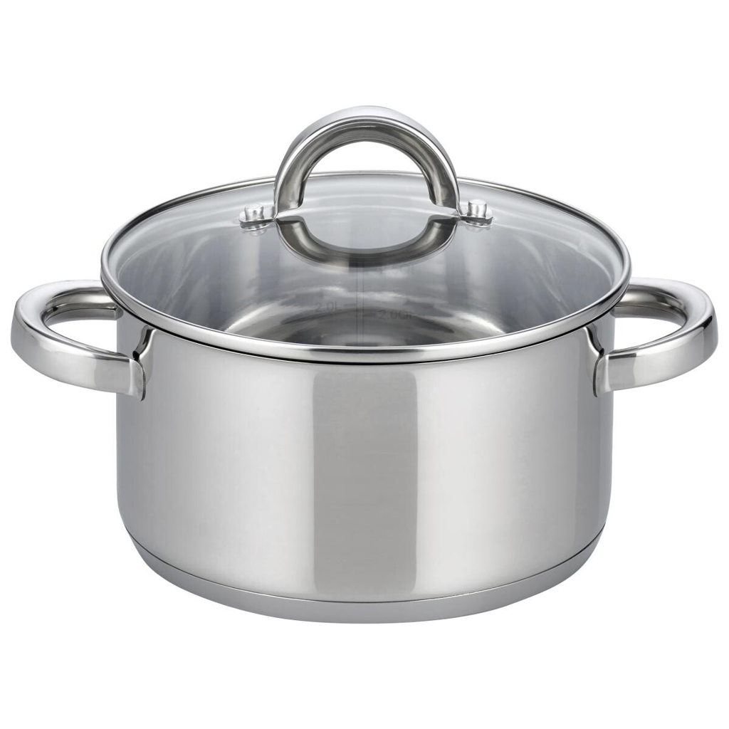 ELO Basic Fleischtopf silber Edelstahl D: ca. 16 cm