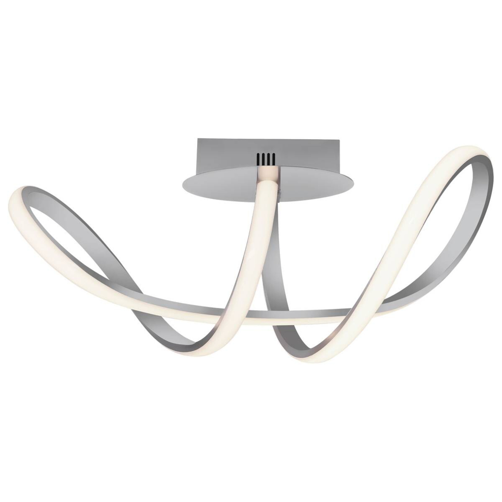 Just Light LED-Deckenleuchte MARIA 15403-95 Kunststoff Aluminium B/H/T: ca. 24,5x27x61 cm 1 Brennstellen