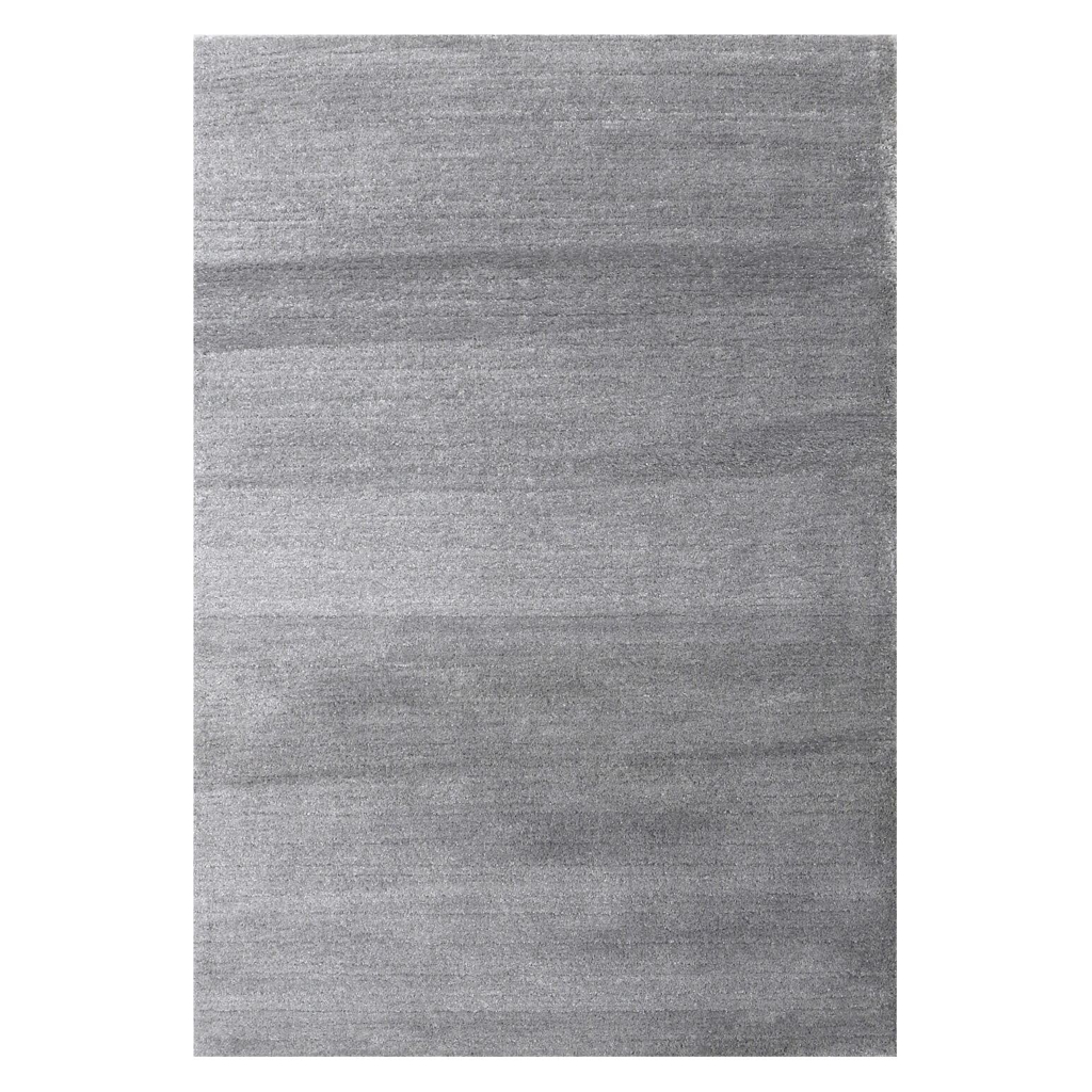Hochflorteppich Monza grau B/L: ca. 80x150 cm