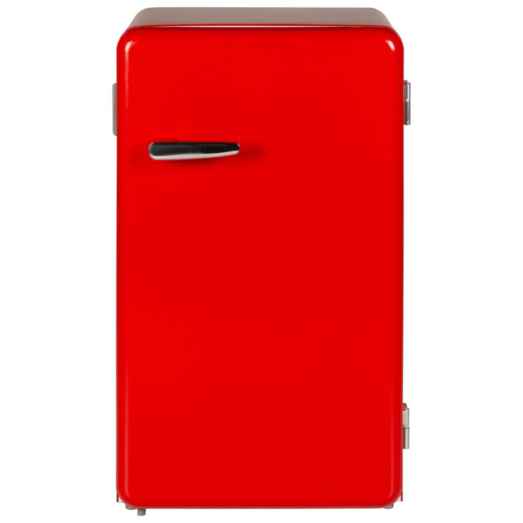 POCOline Retro Kühlschrank KS84-93ESG rot B/H/T: ca. 49x84x46 cm