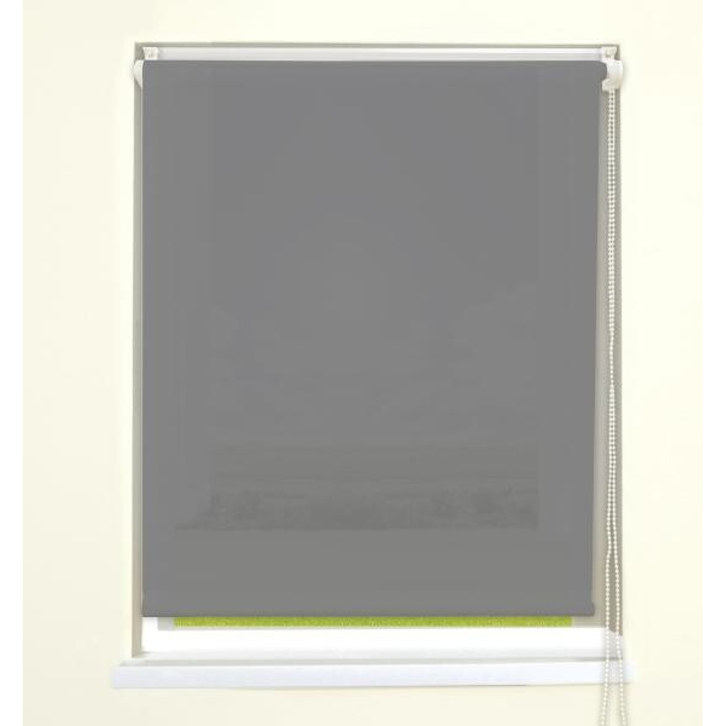 Sensation Klebe-/Klemmrollo grau B/L: ca. 75x150 cm
