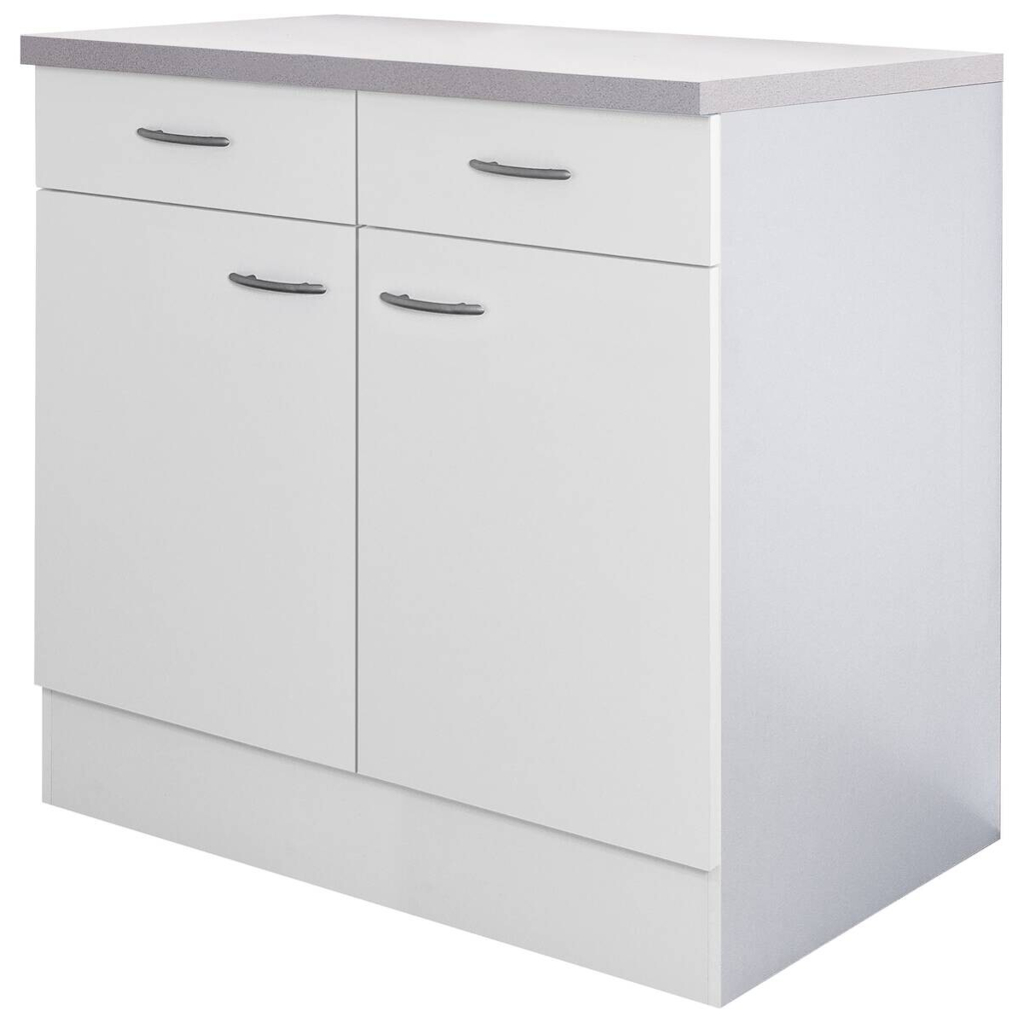 Unterschrank Wito weiß B/H/T: ca. 80x85x60 cm