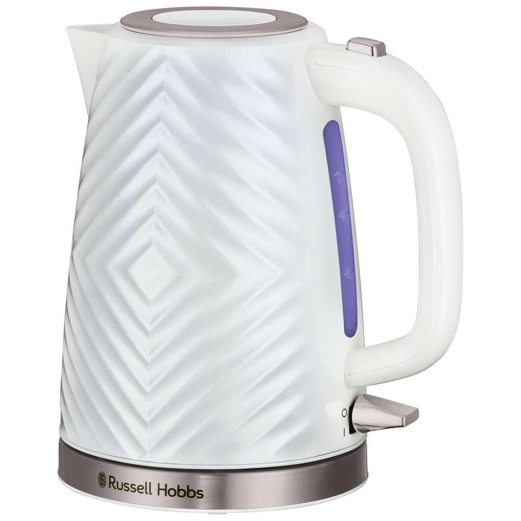 Russell Hobbs Edelstahl-Wasserkocher 26381-70 weiß Edelstahl Edelstahl B/H/T: ca. 22x24x17 cm ca. 1,7 l
