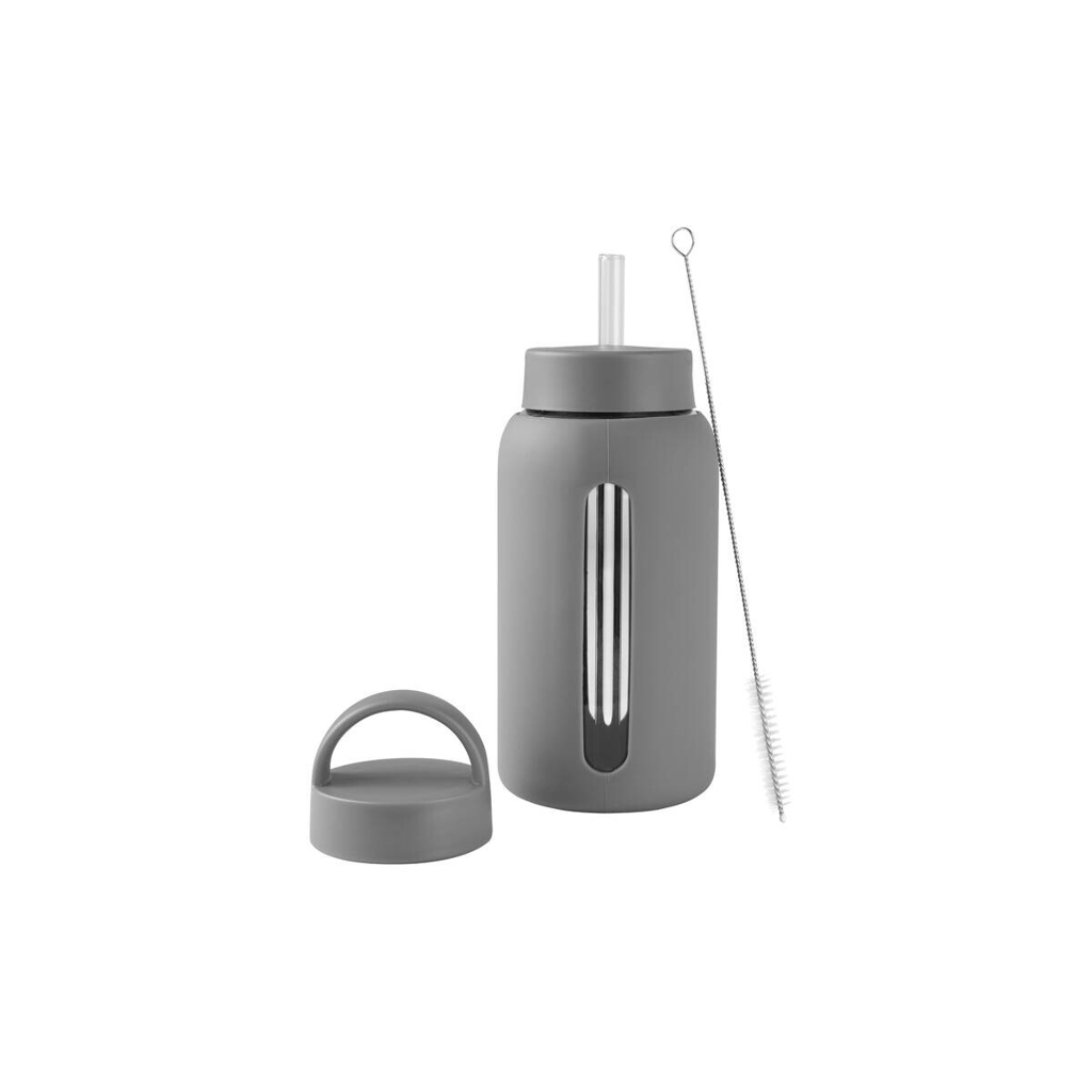 Isolierflasche grau Kunststoff