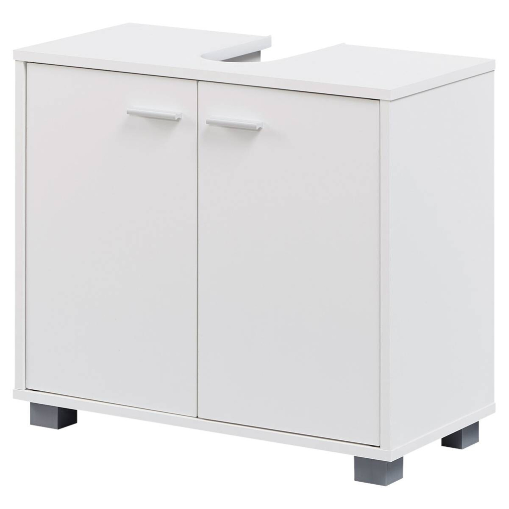 Waschbeckenunterschrank weiß B/H/T: ca. 30x55x60 cm