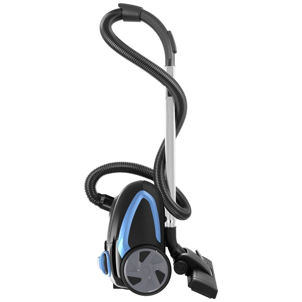 Emerio Bodenstaubsauger VE-112682.8 schwarz blau Kunststoff Metall B/H/L: ca. 27x24x35 cm