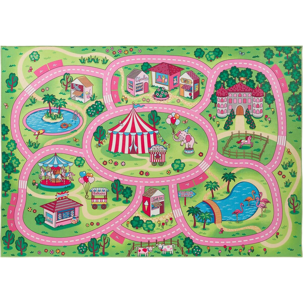 Andiamo Kinderteppich rosa B/L: ca. 140x200 cm