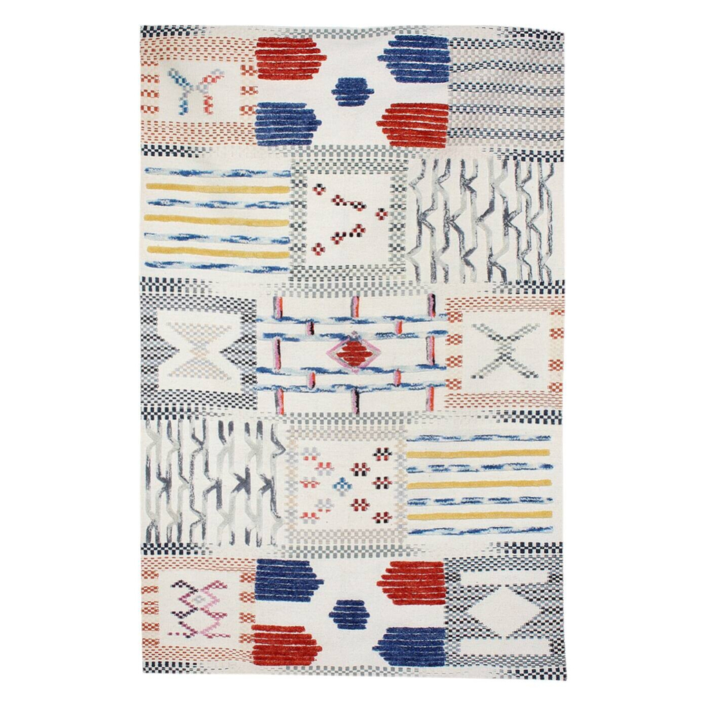 Kayoom Kurzflorteppich Empire 110 elfenbein B/L: ca. 200x290 cm
