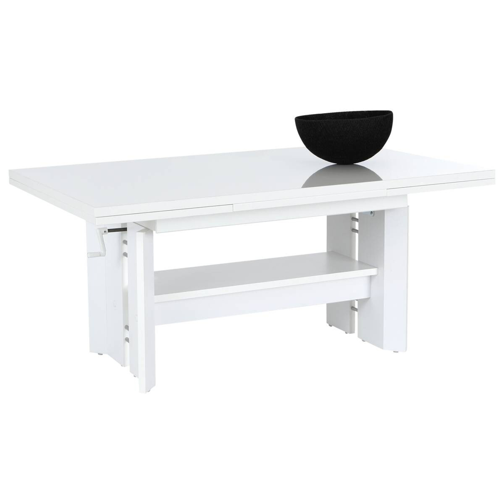 Hela Couchtisch DARIO weiß Holzwerkstoff B/H/T: ca. 110x50x68 cm
