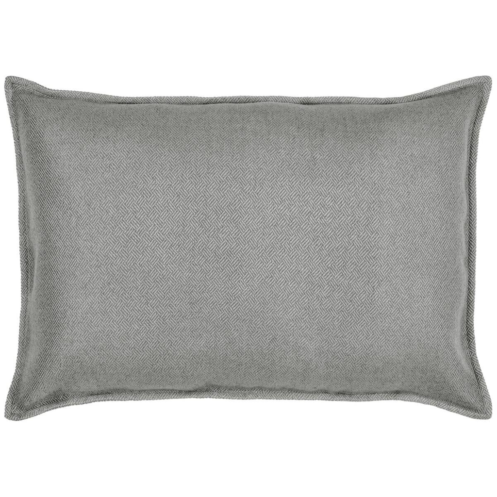 Dekokissen silber Polyester B/L: ca. 50x70 cm