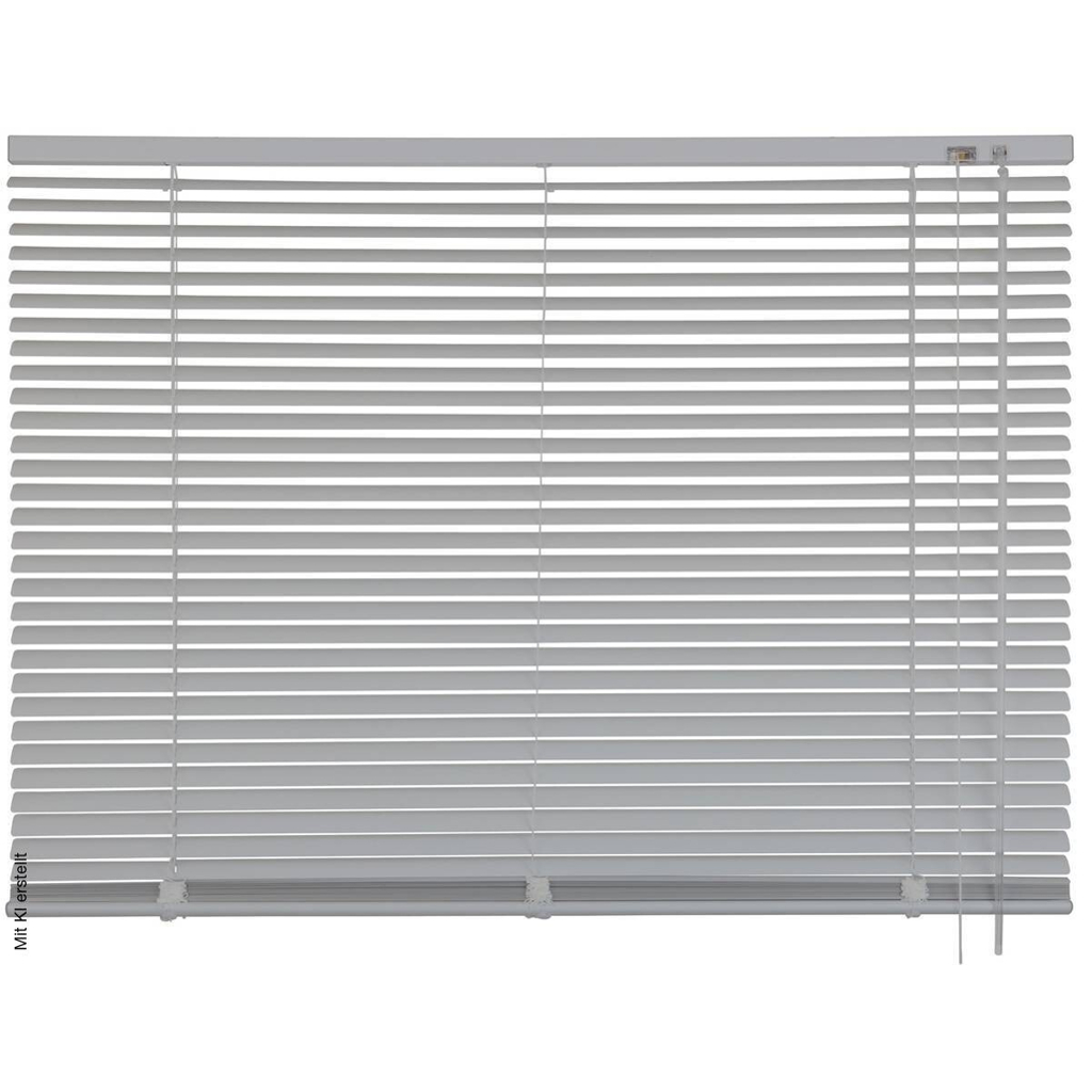 Alu-Jalousie Edelstahloptik B/L: ca. 90x240 cm