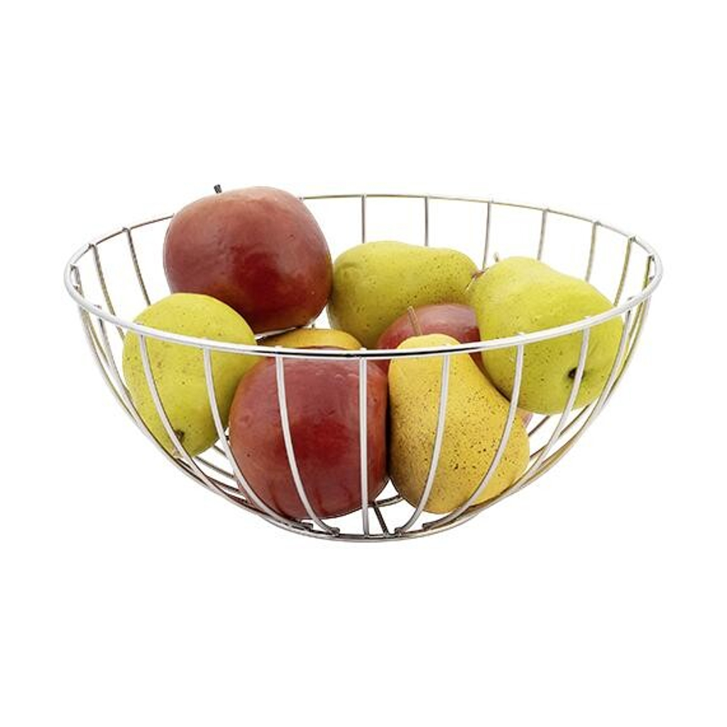 Axentia Obst-/Brotkorb silber Eisen