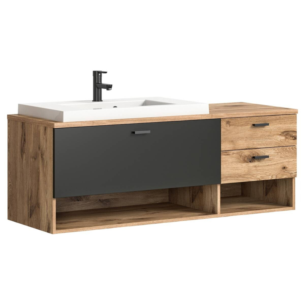 Waschbeckenunterschrank GRADO B/H/T: ca. 140x50x48 cm