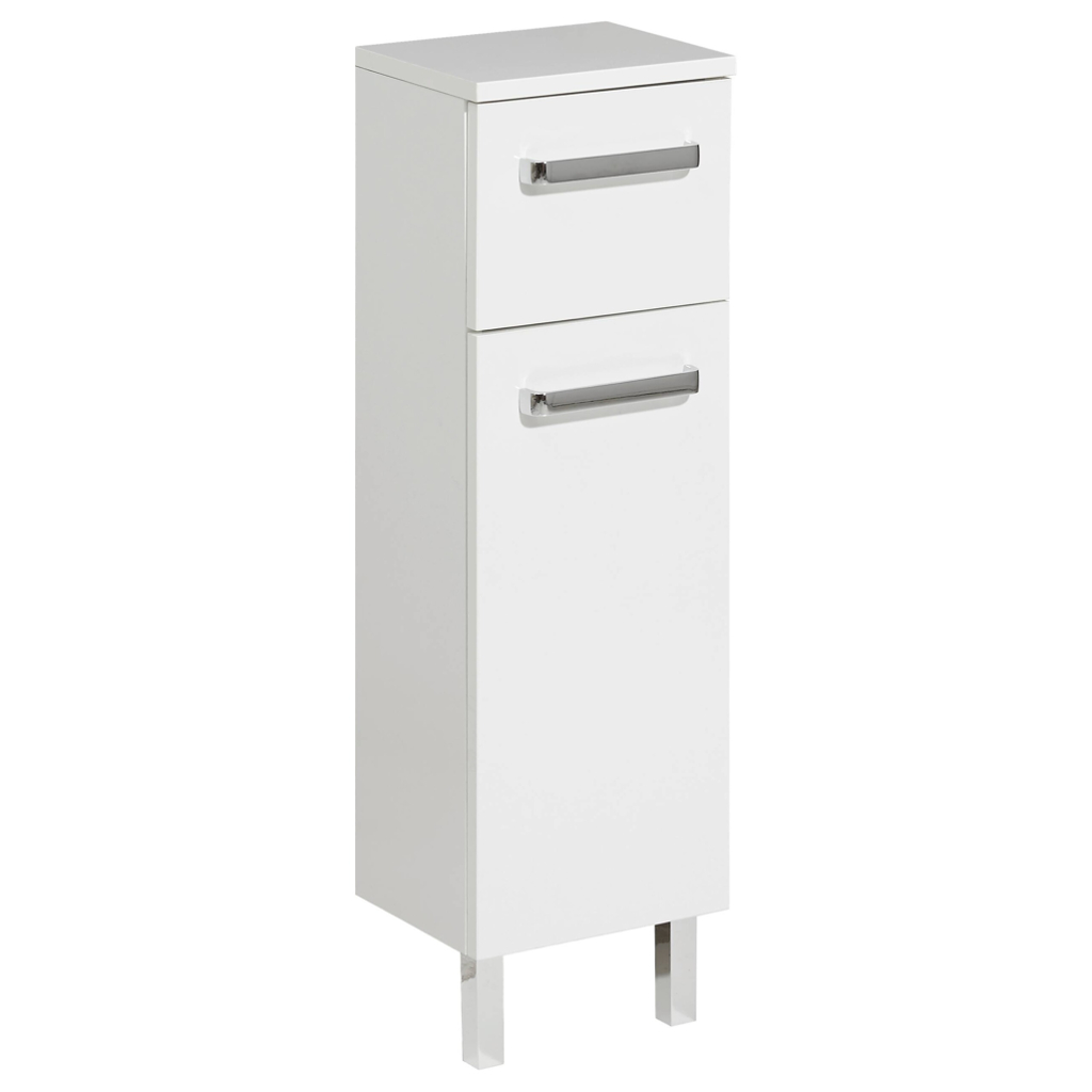 Unterschrank Quickset 312 weiß glanz B/H/T: ca. 25x81x20 cm