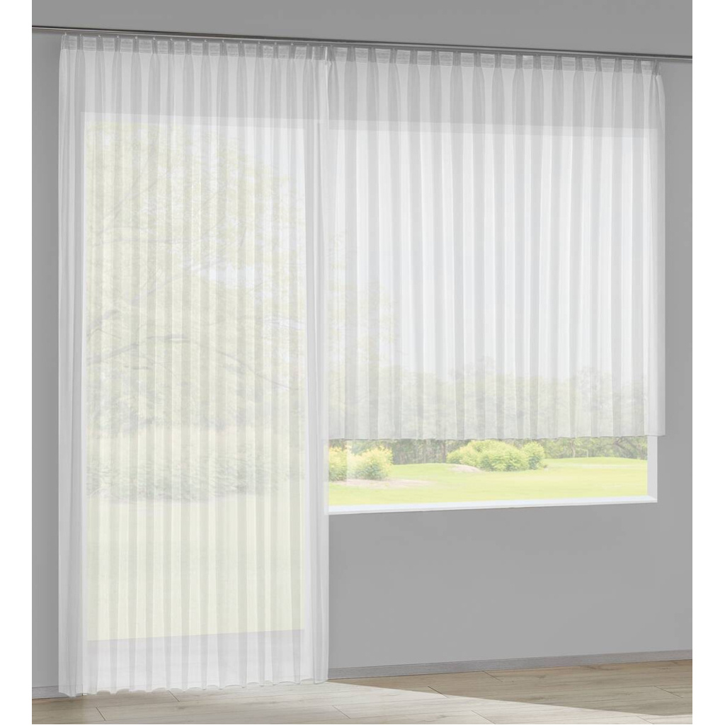 POCOline Fertigstore Opera weiß B/L: ca. 450x145 cm