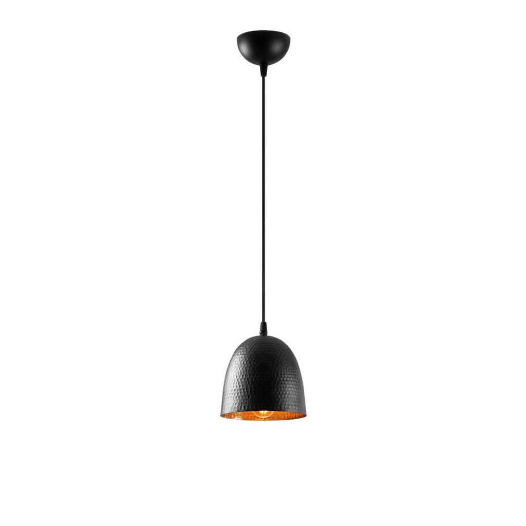Opviq Pendelleuchte schwarz Eisen B/H/T/L/D: ca. 16x113x16x16x16 cm E27 1 Brennstellen