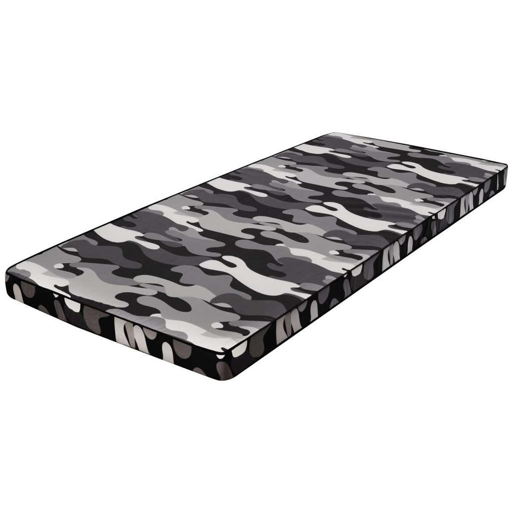 Komfortschaummatratze Military schwarz Liegefläche B/L: ca. 90x200 cm