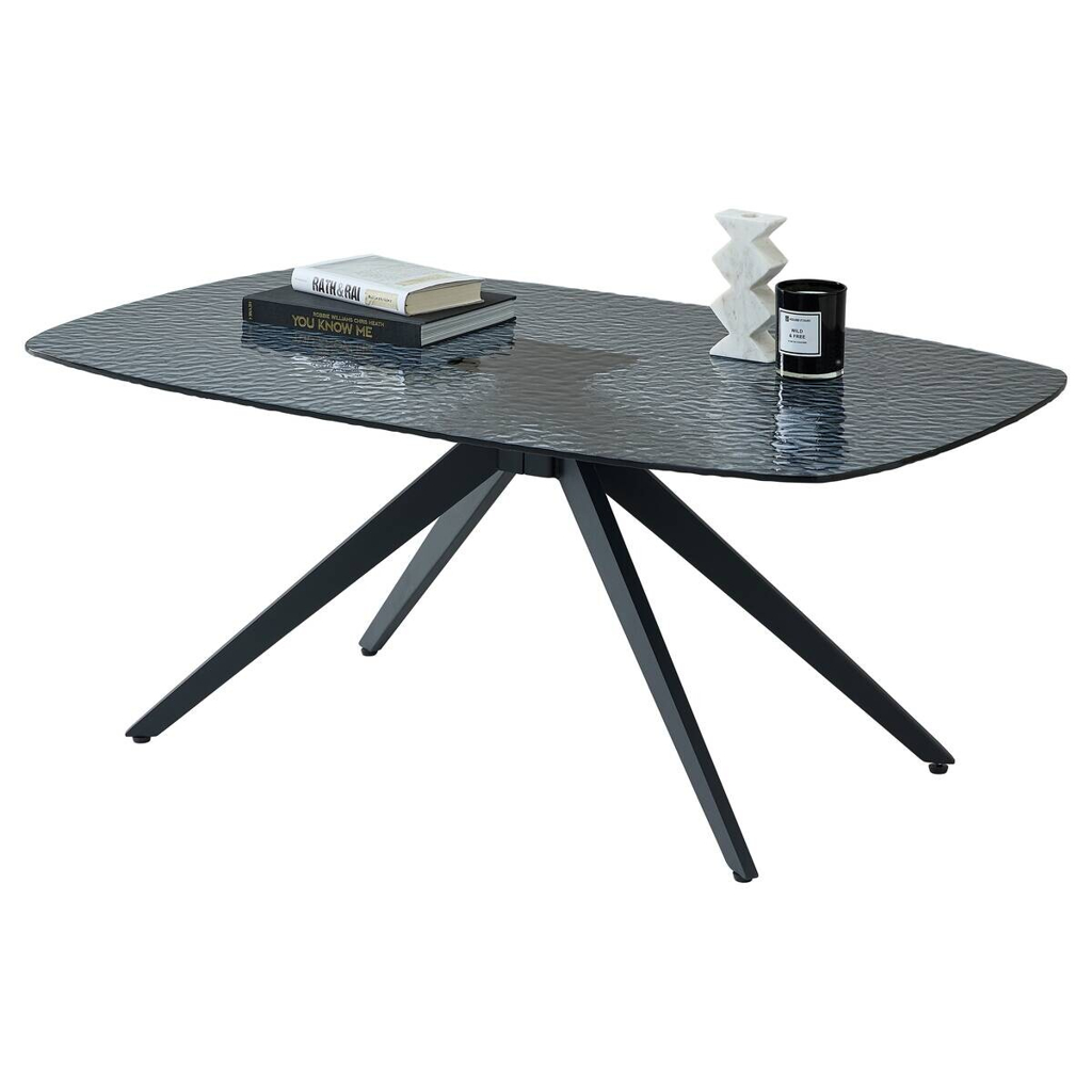 Couchtisch Elias schwarz B/H/T: ca. 110x44x70 cm