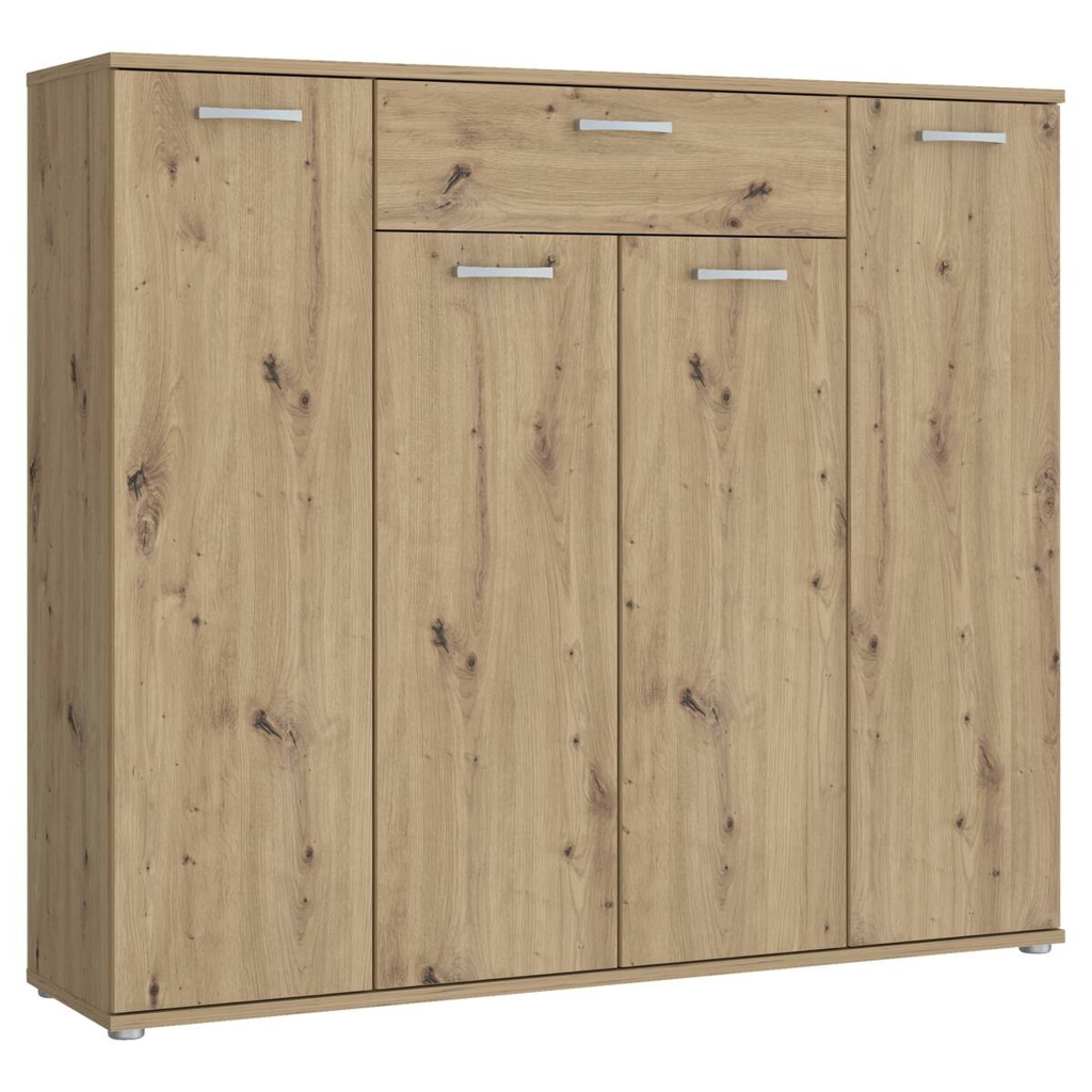 Kommode  Eiche Artisan Nachbildung B/H/T: ca. 139x121x35 cm