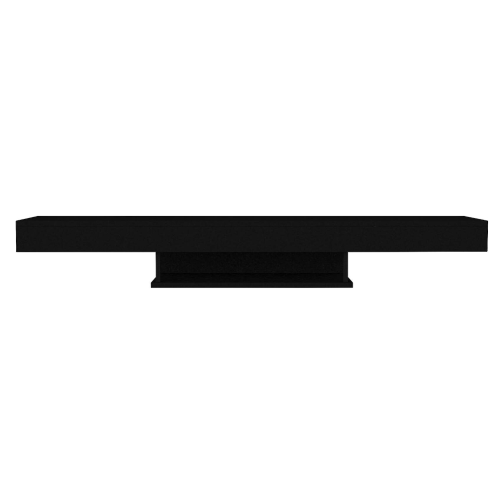 TV-Lowboard Alberes schwarz B/H/T: ca. 150x22x29,6 cm