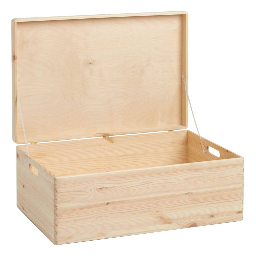 Allzweckkiste natur Kiefer B/H/L: ca. 60x24x40 cm