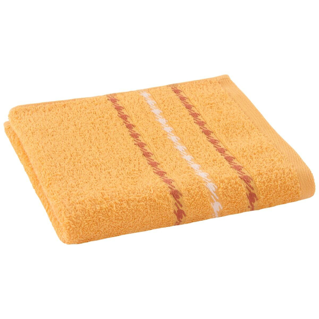 POCOline Handtuch ANNA orange Baumwolle B/L: ca. 50x100 cm