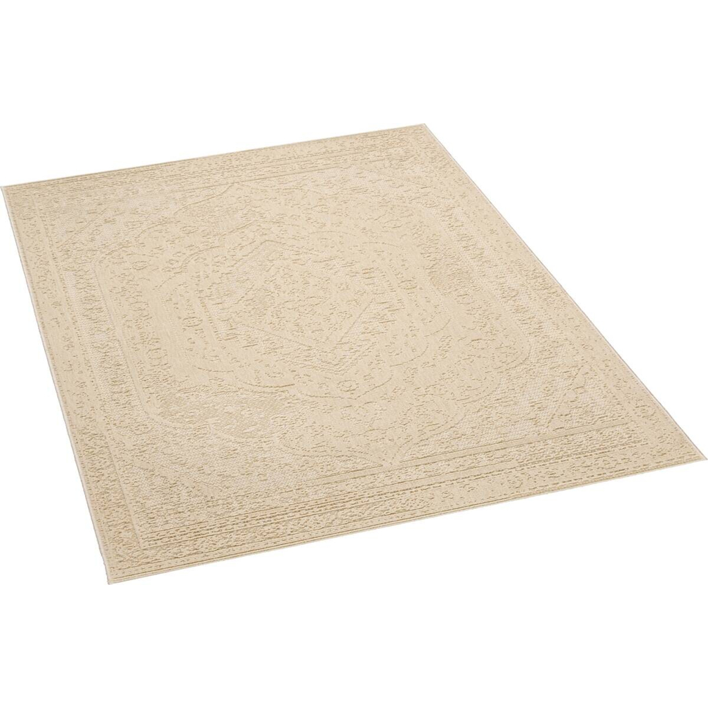 Webteppich Luxus beige B/L: ca. 120x170 cm