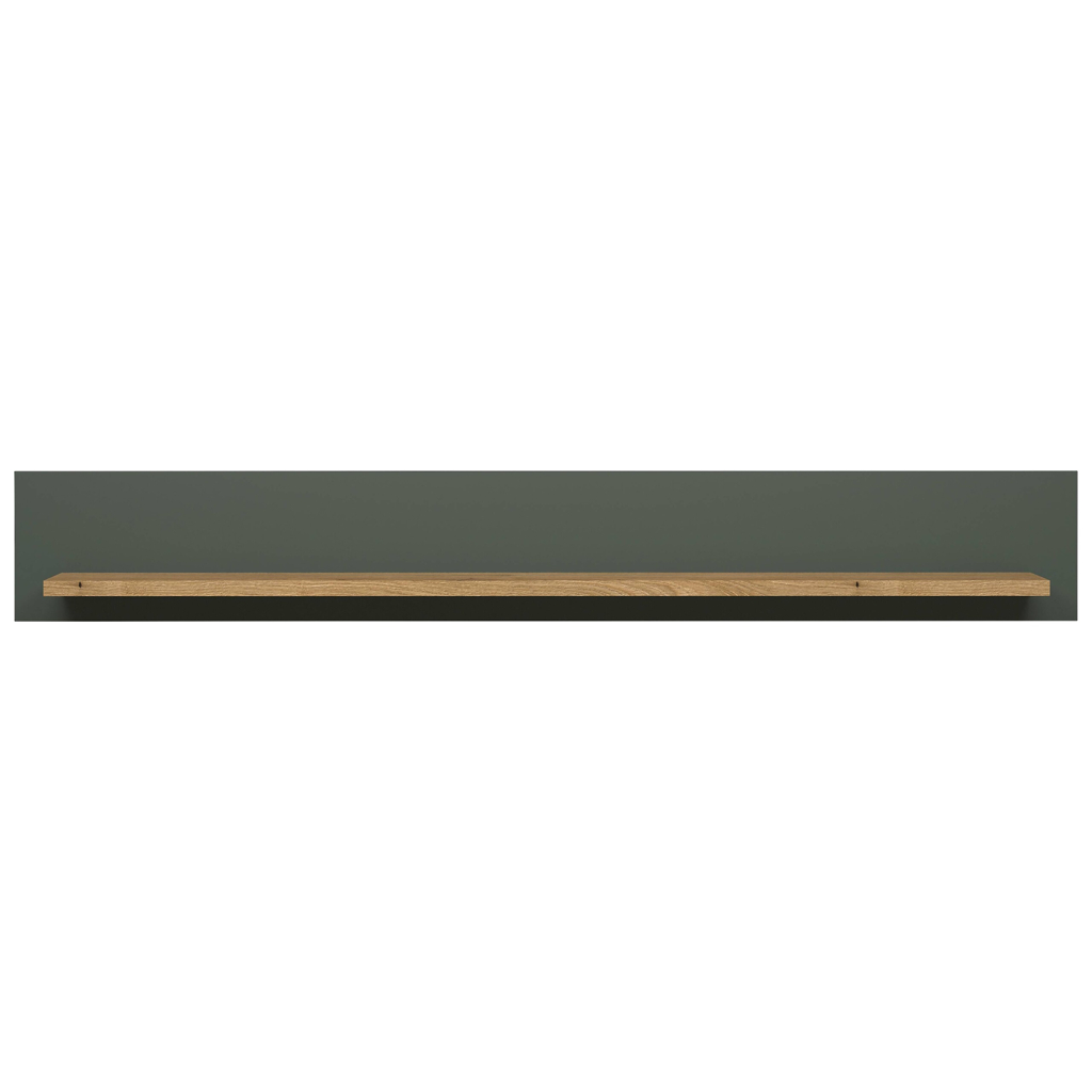 Wandboard Stanton tannengrün Eiche Evoke Coast Nachbildung B/H/T: ca. 156x22x22 cm