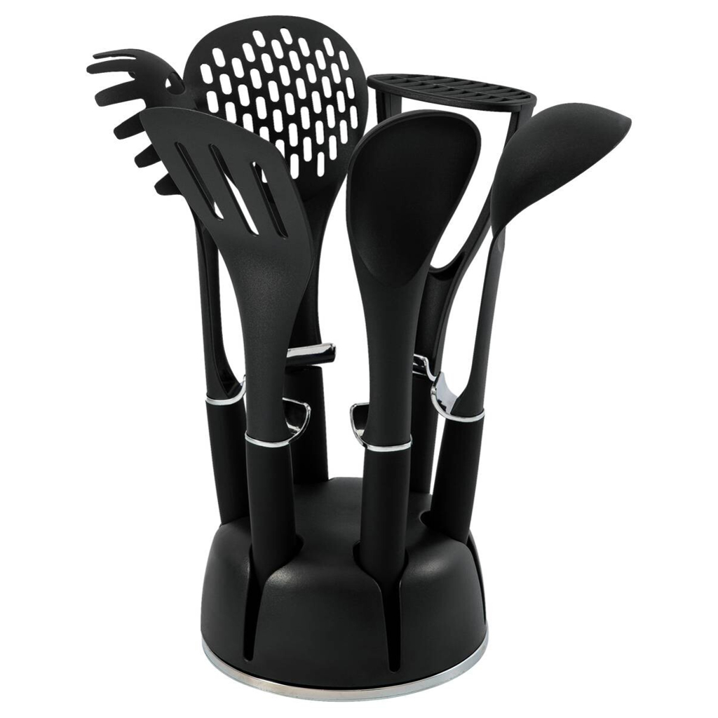 SCHÄFER Küchenhelferset Metallic Black schwarz Nylon
