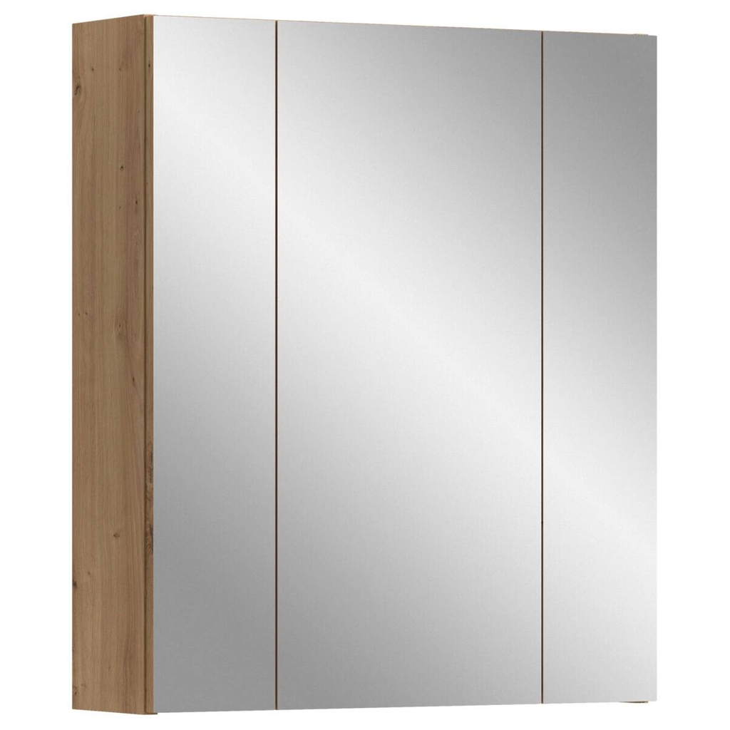 Spiegelschrank Ice Artisan Oak Nachbildung B/H/T: ca. 60x70x18 cm