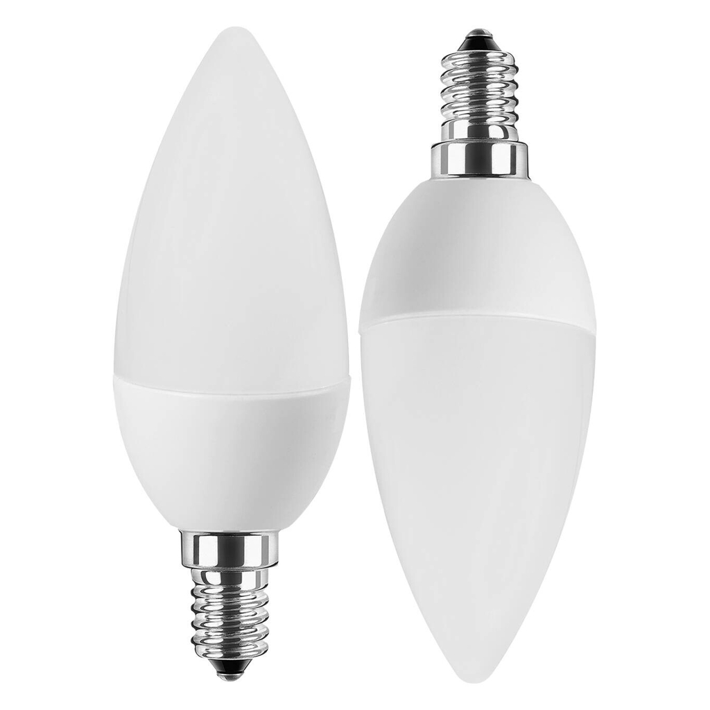 Blulaxa LED-Leuchtmittel Kerzenlampe 48949 2er Pack E14