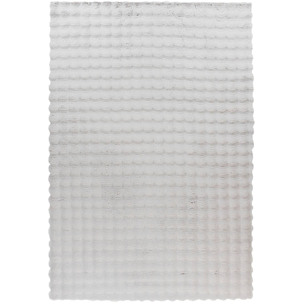 Padiro Hochflorteppich Hailey 125 grau B/H/L: ca. 120x3x160 cm