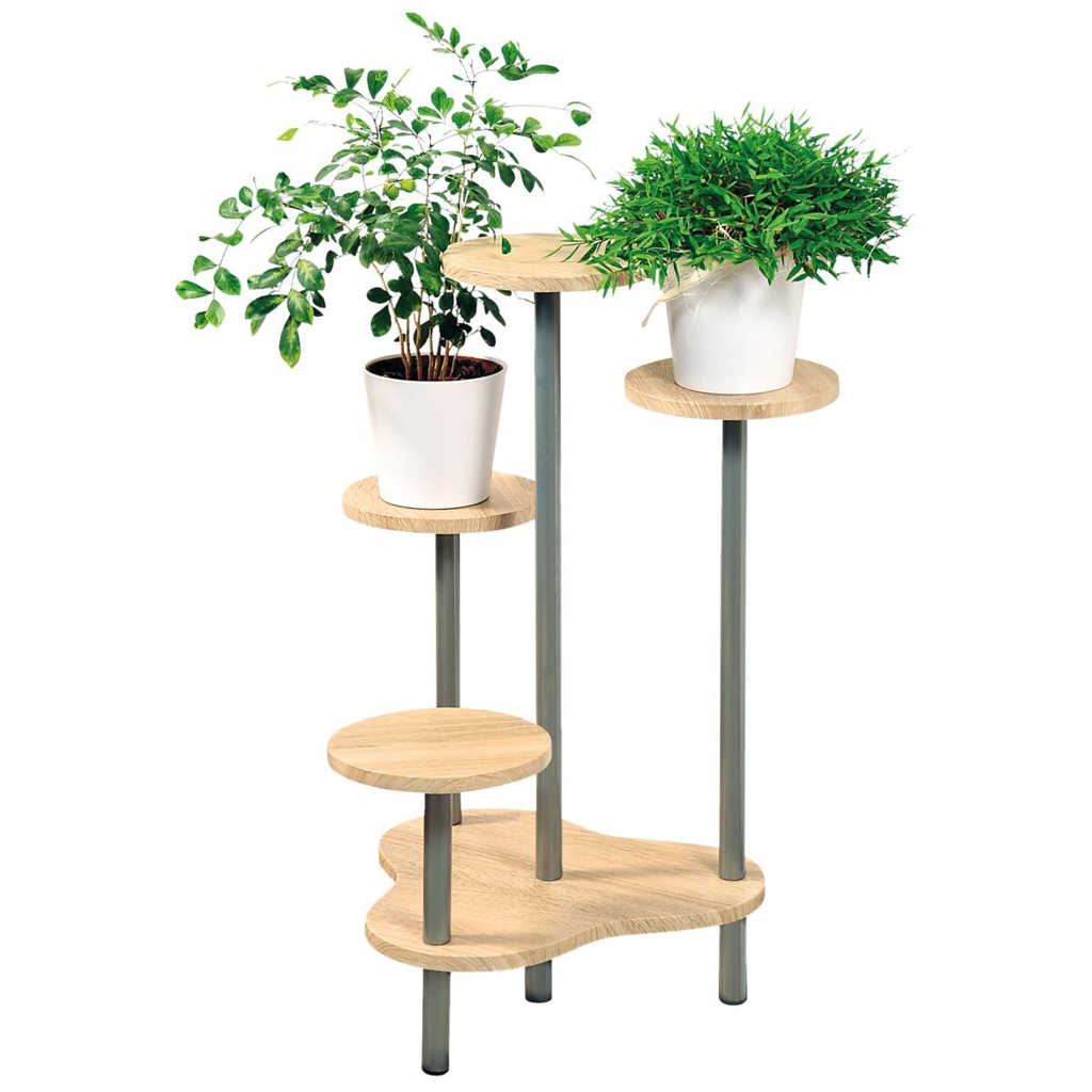 Kesper Blumenständer Eiche Spanplatte B/H/T: ca. 64,5x72,5x46 cm