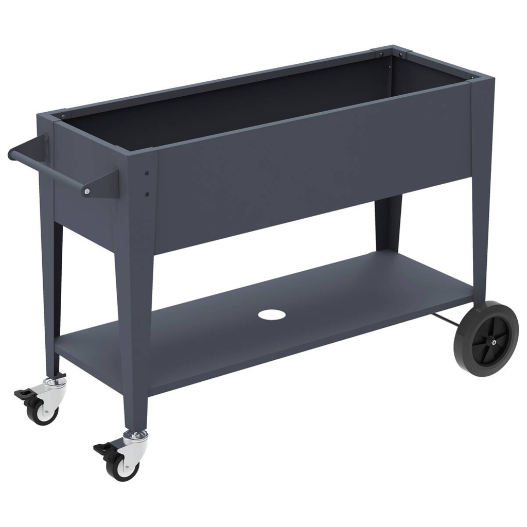 Westmann Hochbeet Mobila anthrazit Stahl B/H/L: ca. 118x80x50 cm