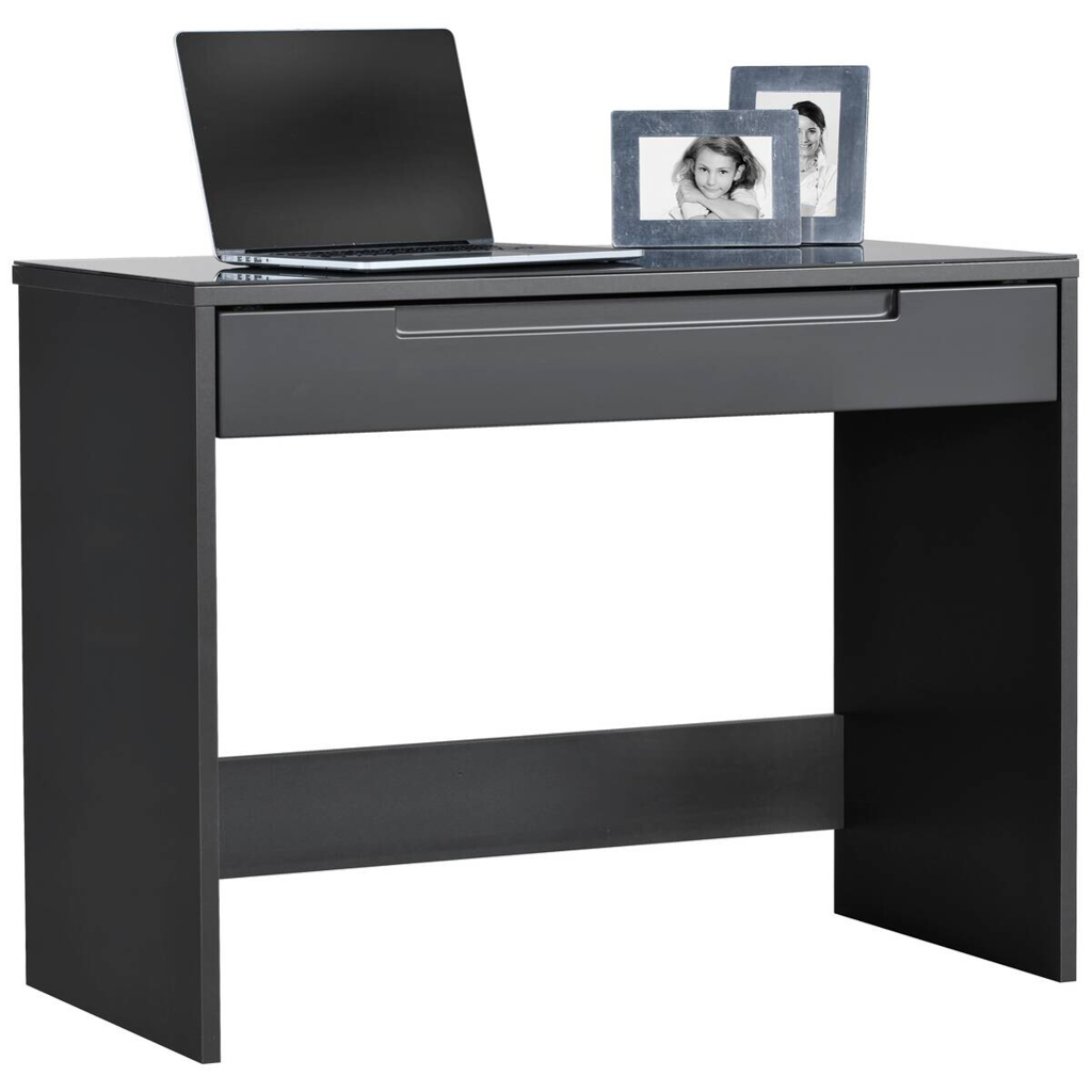 Schreibtisch Mailand anthrazit B/H/T: ca. 97x76x50 cm