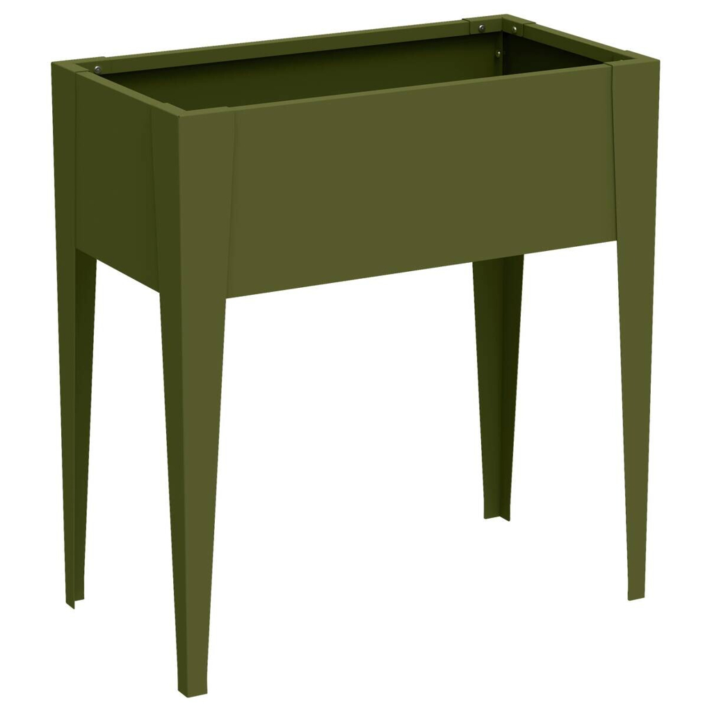 Westmann Hochbeet Vedura olive Stahl B/H/L: ca. 74x80x40 cm