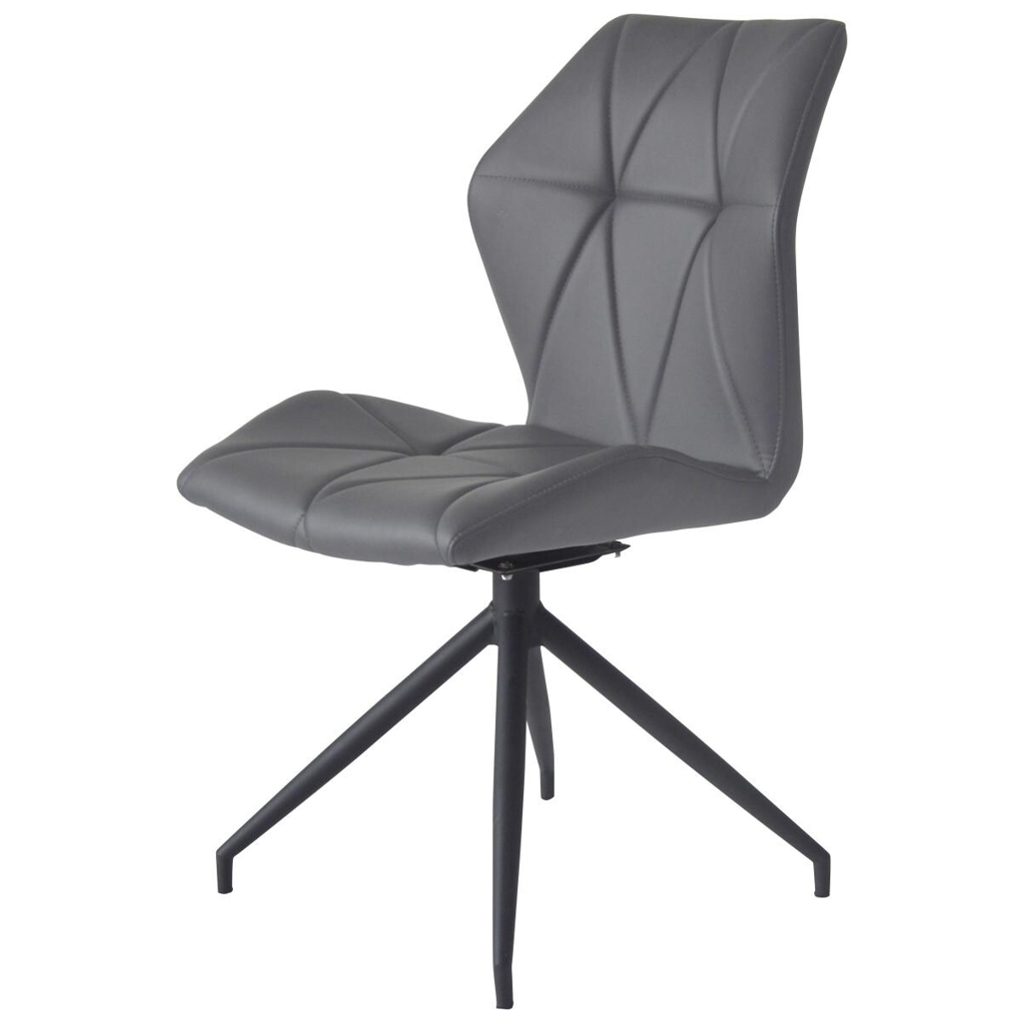 Stuhl  grau B/H/T: ca. 52x90x62 cm