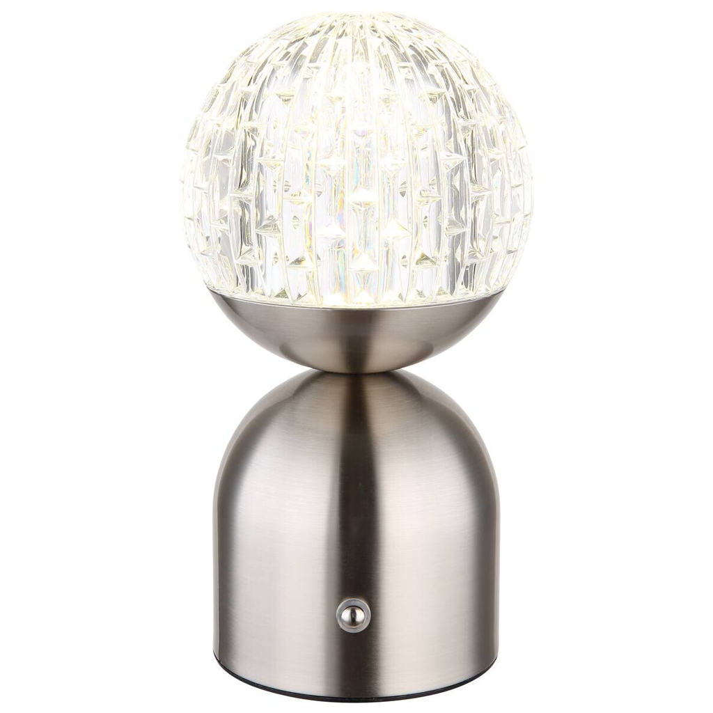 GLOBO LED-Tischleuchte Siro Metall Acryl H/D: ca. 20x10,5 cm