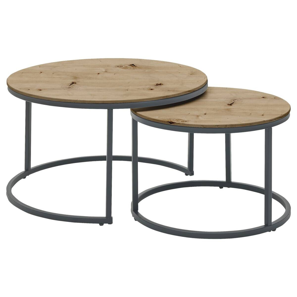 Couchtisch Gino 2 Eiche Artisan Nachbildung