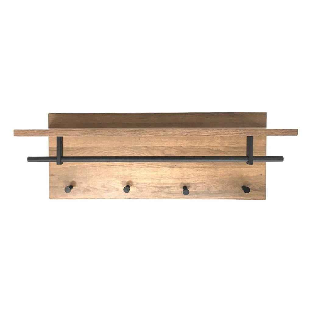 Wandgarderobe  Eiche Nachbildung B/H/T: ca. 75x36x26 cm