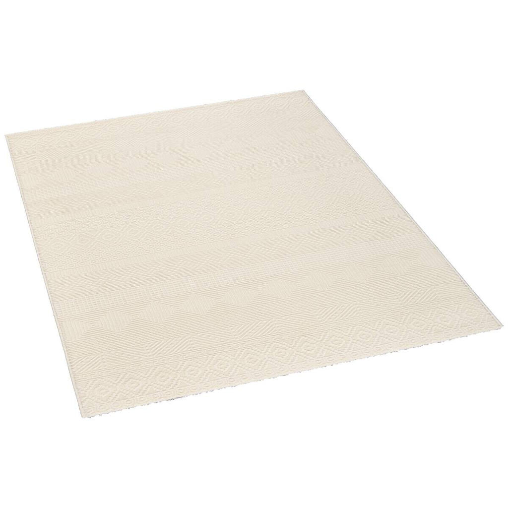 Webteppich Leonie creme B/L: ca. 80x150 cm