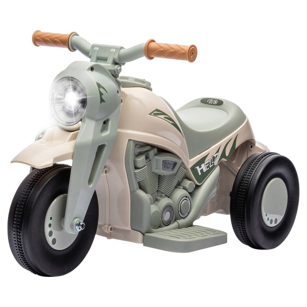 AIYAPLAY Elektromotorrad cremeweiß B/H/L: ca. 36x43,5x80 cm