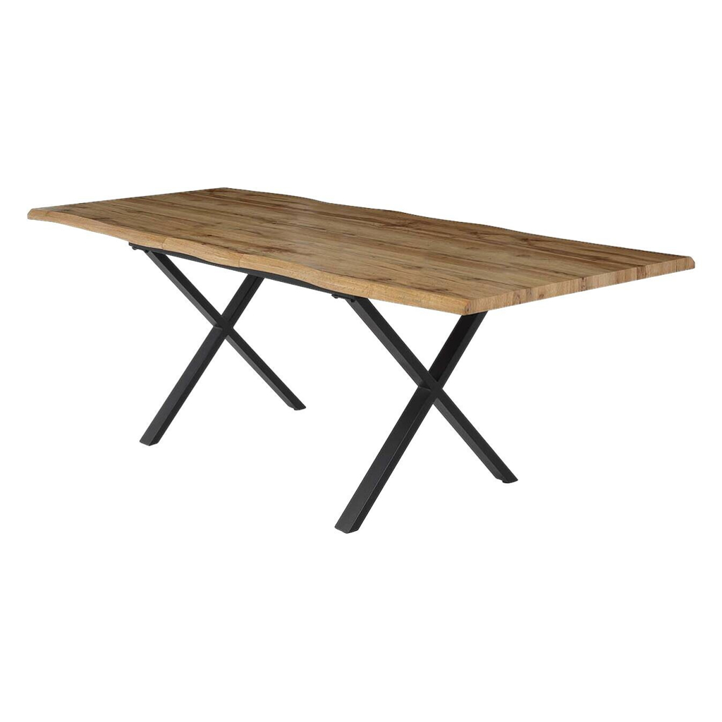Esstisch Eiche Wild Nachbildung B/H/T: ca. 180x76x90 cm
