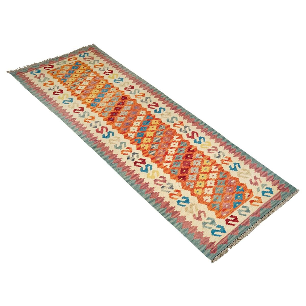 PersaTepp Teppich Kelim Gashgai beige B/H/L: ca. 79x1x289 cm