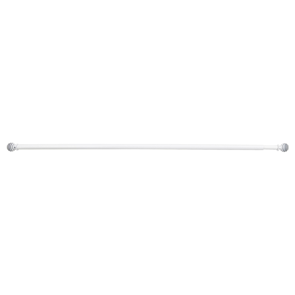 ACUS design collection Bistrostange Kugel weiß Metall ausziehbar von ca. 50 bis 85 cm 1.0 Läufe
