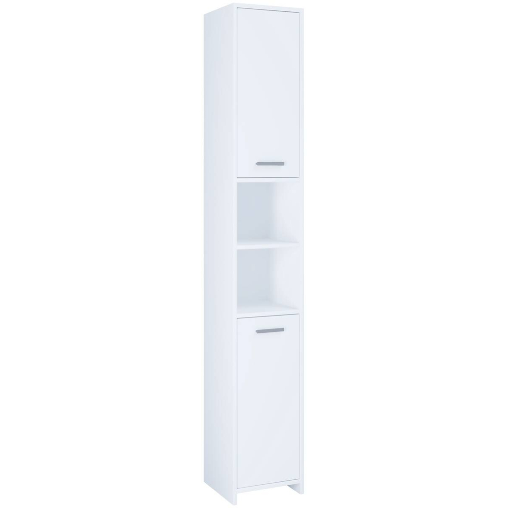 Hochschrank Zalo weiß B/H/T: ca. 30x180x30 cm