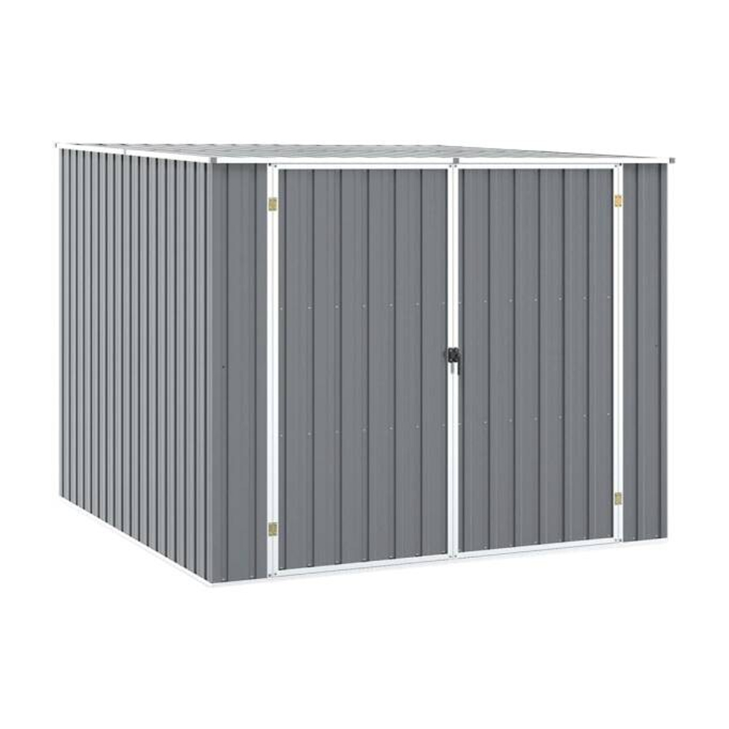 vidaXL Gerätehaus grau B/H: ca. 196x160 cm